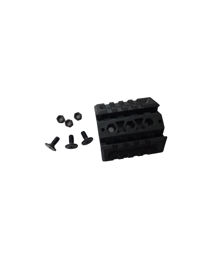 G&G DOPPELSCHIEBER 20MM AUS POLYMER FÜR GR16 SCHWARZ [G03095]