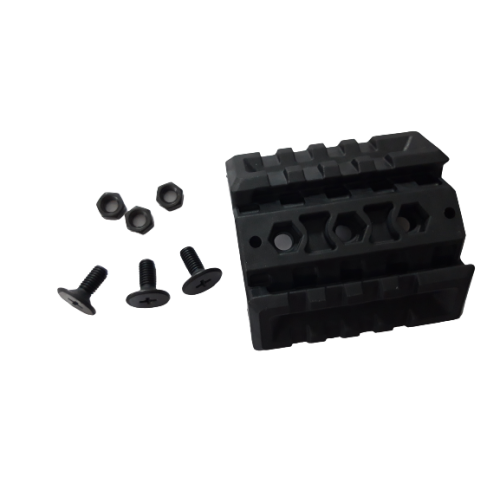 G&G DOPPELSCHIEBER 20MM AUS POLYMER FÜR GR16 SCHWARZ [G03095]