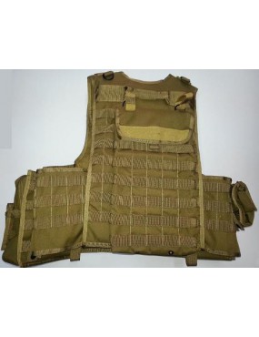 DEFCON 5 GILET TATTICO SOFTAIR  ARMOUR CARRIER TAN  [D5-BAV06 T] 2