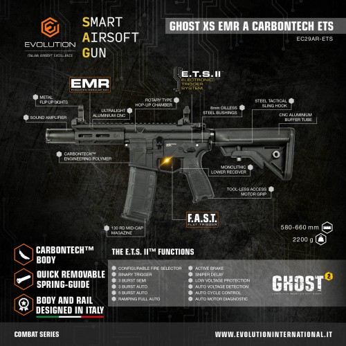 EVOLUTION GHOST XS EMR A Carbontech ETS [EC29AR-ETS]