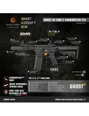 EVOLUTION GHOST XS EMR S Carbontech ETS [EC30AR-ETS] 2