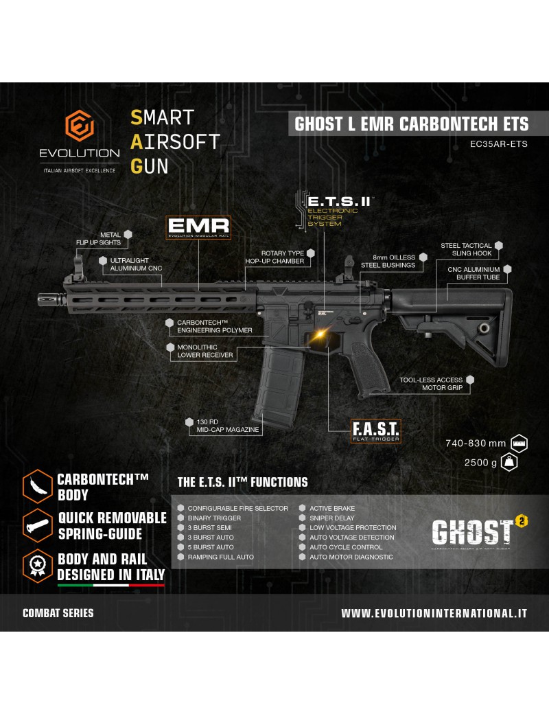 EVOLUTION GHOST L EMR Carbontech ETS [EC35AR-ETS]