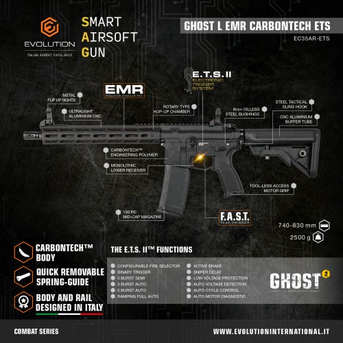 EVOLUTION GHOST L EMR Carbontech ETS [EC35AR-ETS]