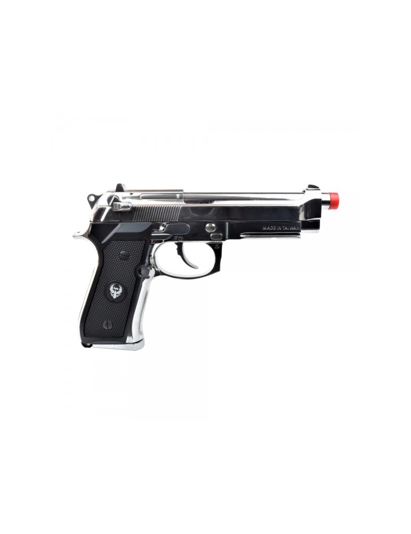 HFC PISTOLA A GAS B92SF FIREARM SCARRELLANTE FULL METAL SILVER [HG 194S]
