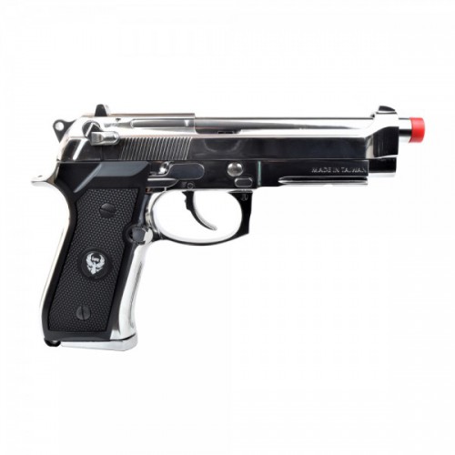 HFC PISTOLA A GAS B92SF FIREARM SCARRELLANTE FULL METAL SILVER [HG 194S]