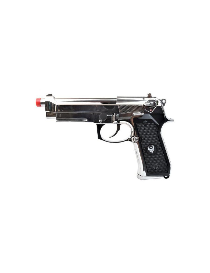 HFC PISTOLA A GAS B92SF FIREARM SCARRELLANTE FULL METAL SILVER [HG 194S]