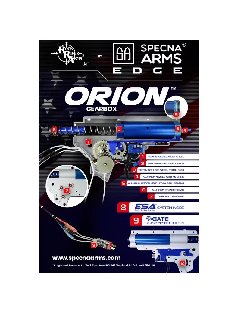 RÉPLIQUE FUSILKA RRA SA-E10 EDGE™ - DEMI-TEINTE [SPE-01-023933]