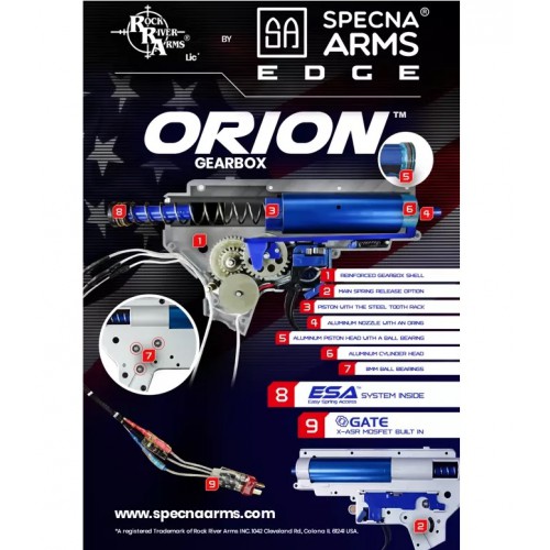 FUCILE SPECNA ARMS RRA SA-E10 EDGE™ RIFLE REPLICA - SEMI-TAN [SPE-01-023933]