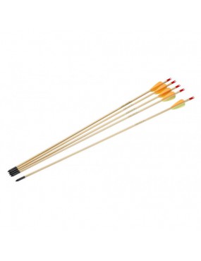 ARMEX SET 5 ARROWS 30 "IN WOOD FOR BOW [UM-2.2257]