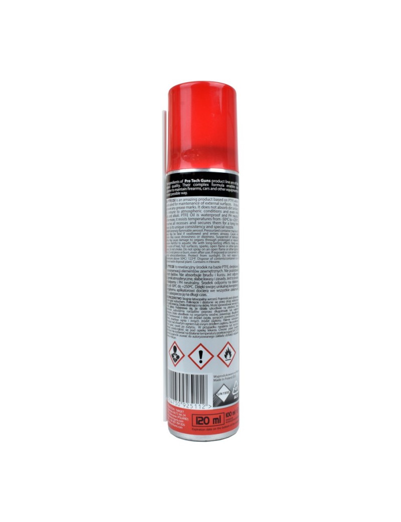 PROTECH GUNS PTFE OIL 100ML [PTG-17-014569]