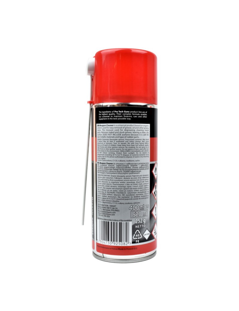 PROTECH GUNS WEAPON CLEANER 400ML [PTG-17-014568]