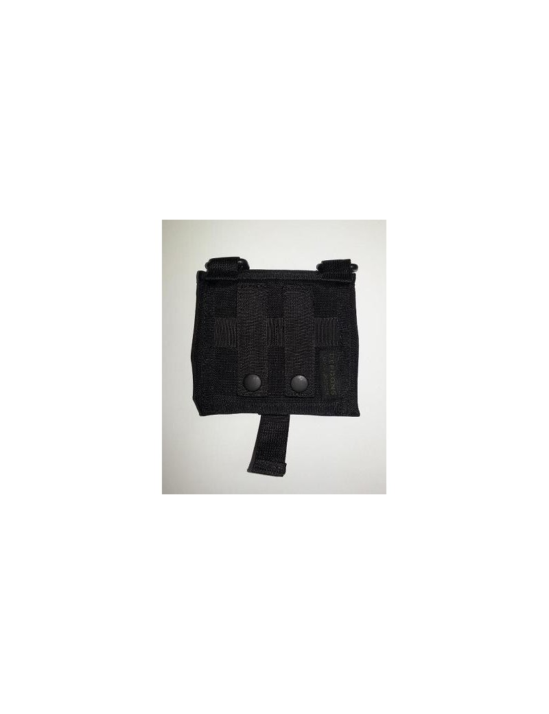 BLACK SPRING MAP POUCH POCKET  [D5-MPK B]