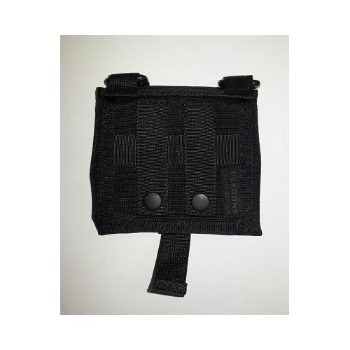 BLACK SPRING MAP POUCH POCKET  [D5-MPK B]