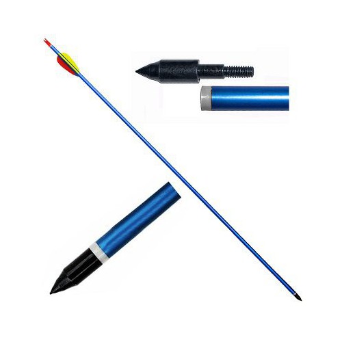 ARROW FOR 30 "BOW IN ALUMINUM COLOR BLUE [R10120]
