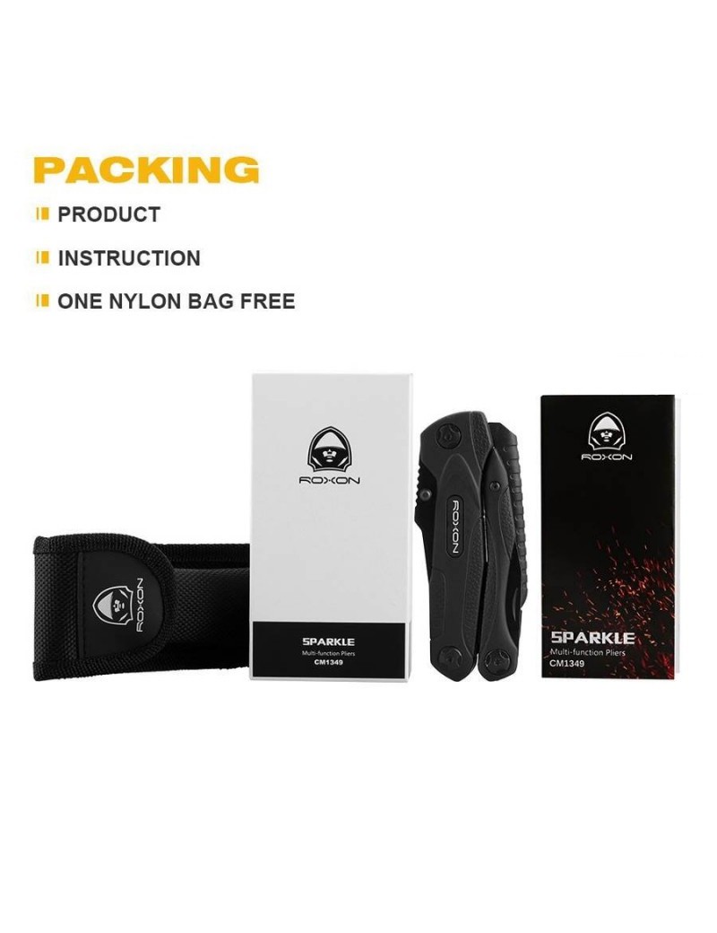 PINZA MULTIUSO 14 FUNZIONI IN 1 ROXON SPARK [CM1349]