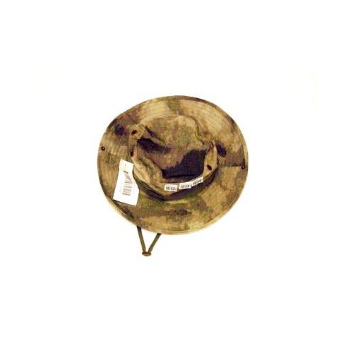 CAPPELLO JUNGLE CON FALDA IN COTONE URBAN GREEN LEAF TG. S  [JM-301S]