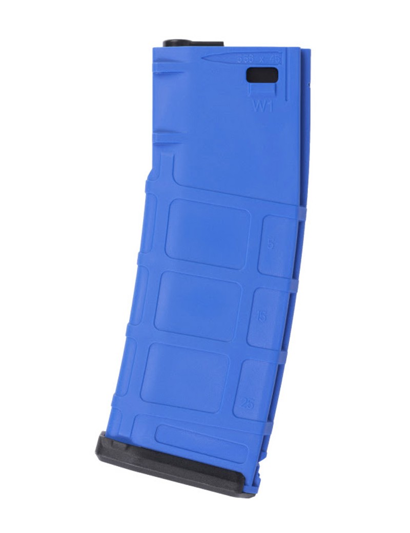 SAIGO DEFENSE AEG M4 130 RDS BLEU MAGAZINE POLYMÈRE [SGM4M103]