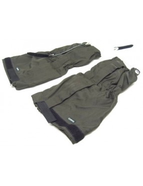 GAMO - POLAINAS 100% IMPERMEABLE VERDE CON CREMALLERA Y VELCRO [HB12]