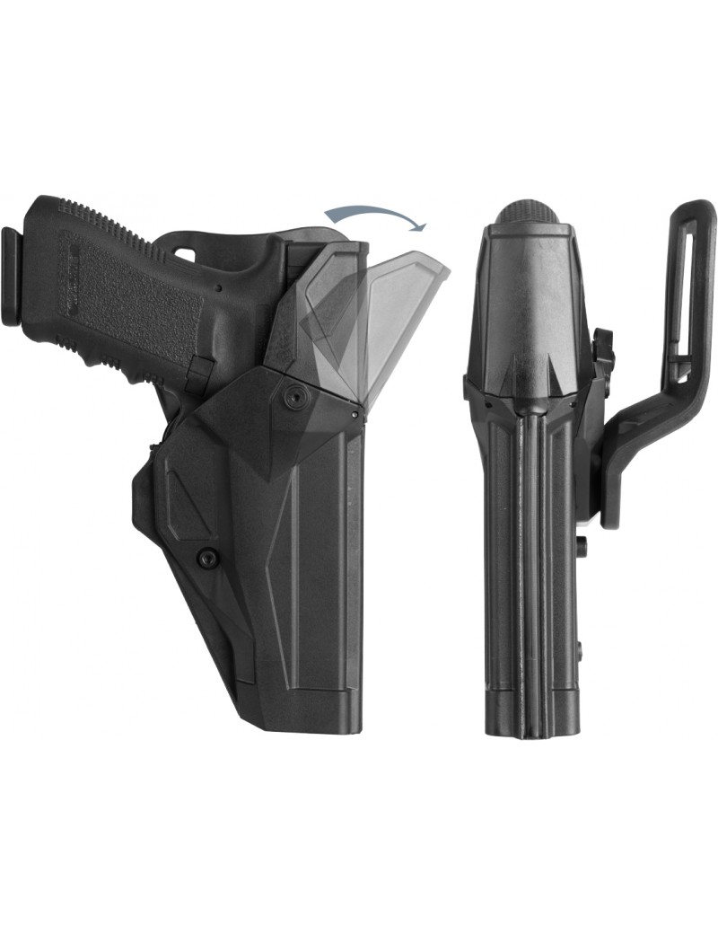 HOLSTER FOR GLOCK 19/22/23/25/32/45 DCX8 "CAMA X" IN POLYMER [DCX809N]