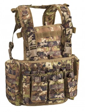 CHALECO TÁCTICO PECHO RIG MARTE 1000 DENIER ITALIAN CAMO DEFCON 5 [D5-RC909 VI]