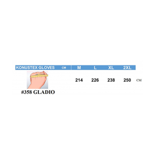 KONUSTEX GUANTI GLADIO VERDI [00358 OD]