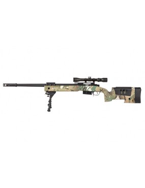 SA-S03 CORE™ High Velocity Sniper Rifle Replica mit Zielfernrohr und Zweibein...