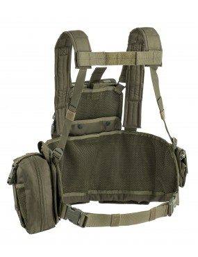 GILET TATTICO RECON CHEST RIG MULTIRUOLO VERDE [D5-RC906 OD] 2
