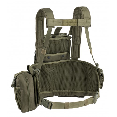 TACTICAL VEST MULTIROLE RECON CHEST RIG GREEN [D5-RC906 OD]