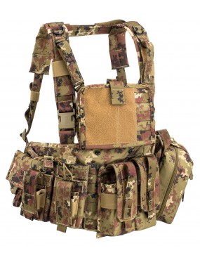 GILET TATTICO RECON CHEST RIG MULTIRUOLO VEGETATO ITALIANO [D5-RC906 VI]