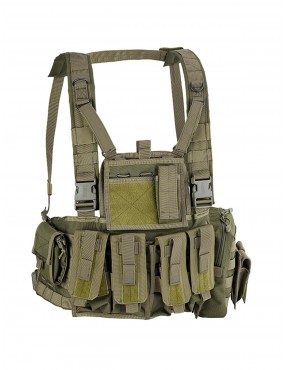 COLETE TÁTICO MOLLE RECON CHEST RIG VERDE [D5-RC901 OD]