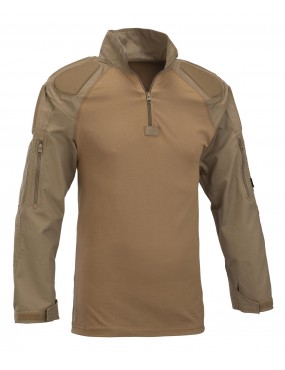 COMBAT SHIRT DEFCON 5 COM PROTEÇÕES PARA OS BRAÇOS COYOTE TAN [D5-3433 CT]