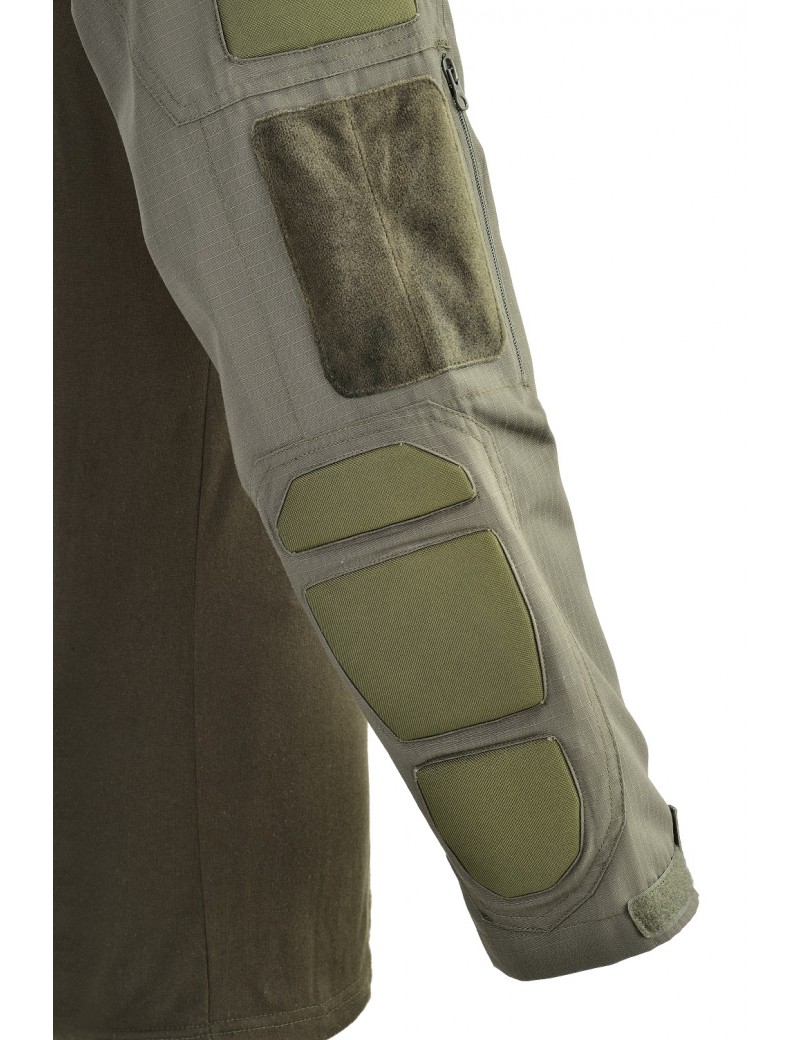 COMBAT SHIRT DEFCON 5 COM PROTEÇÕES PARA OS BRAÇOS COYOTE TAN [D5-3433 CT]