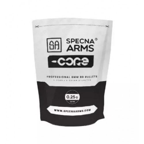 BBs PRECISION 0.25g SPECNA ARMS CORE – 0.5kg BLANC [SPE-16-021009]