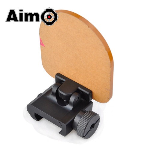 PROTETOR DE LENTE FLIP-UP AIM-O UNIVERSAL PRETO [AO7007-B]