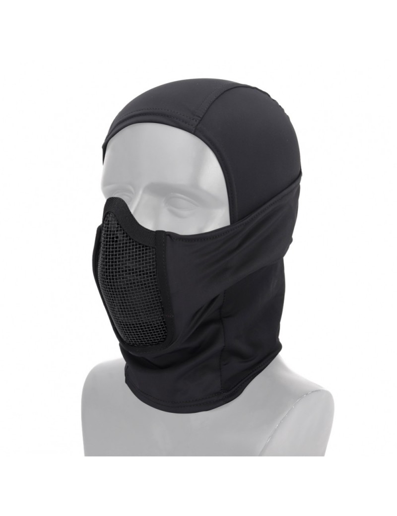 WOSPORT BALACLAVA SHADOW FIGHTER PRETO [WO-MA113B]