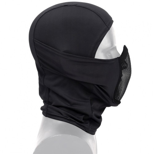 WOSPORT BALACLAVA SHADOW FIGHTER PRETO [WO-MA113B]