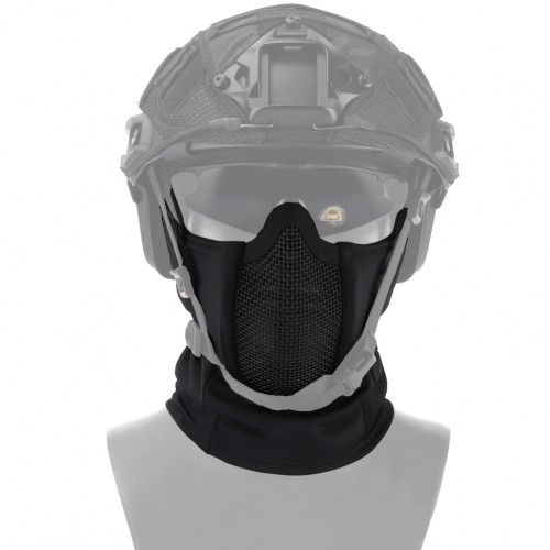 WOSPORT BALACLAVA SHADOW FIGHTER PRETO [WO-MA113B]