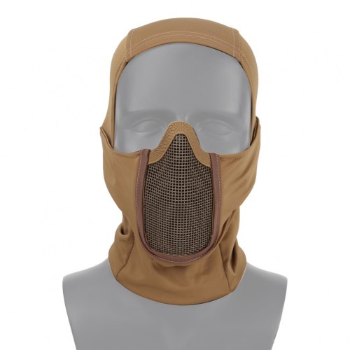 WOSPORT BALACLAVA SHADOW FIGHTER BRAUN [WO-MA113T]