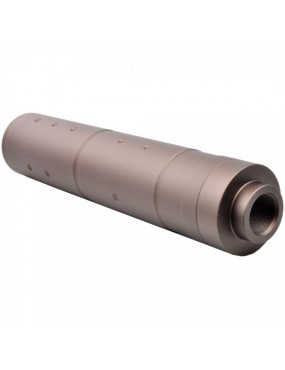 DARK BROWN KNURLED SILENCER [BD-0455]