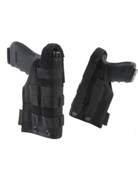 FONDINA CON ATTACCHI A MOLLE PER DX E SX NERA  [D5-GS05 B]