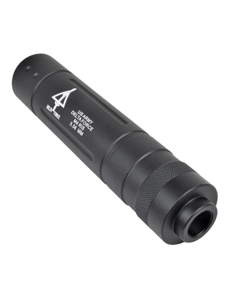 CYMA SILENCER 145MM X 30MM TYPE E BLACK [HY-147E]