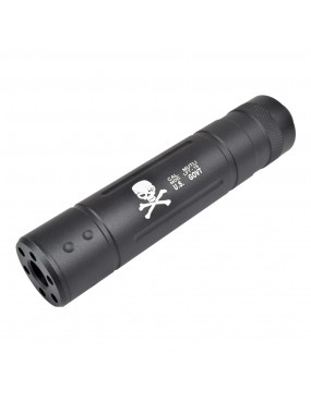 CYMA SILENCER 145MM X 30MM TYPE F BLACK [HY-147F]