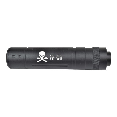 CYMA SILENCER 145MM X 30MM TYPE F BLACK [HY-147F]