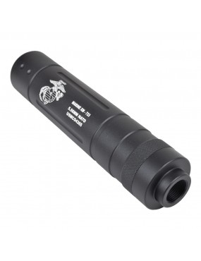 SILENCIADOR CYMA 145MM X 30MM TIPO R NEGRO [HY-147R] 2