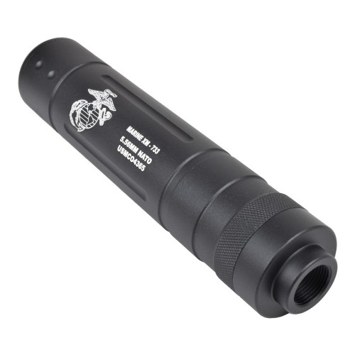 CYMA SILENZIATORE 145MM X 30MM TIPO R NERO [HY-147R]