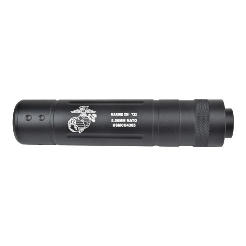 CYMA SILENZIATORE 145MM X 30MM TIPO R NERO [HY-147R]