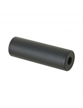 METAL SILENZIATORE SMOOTH STYLE VERSIONE 130X32 NERO [ME2021-B]