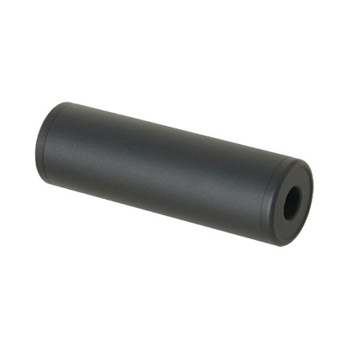 METAL SILENCER SMOOTH STYLE VERSION 130X32 BLACK [ME2021-B]