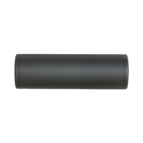 METAL SILENZIATORE SMOOTH STYLE VERSIONE 130X32 NERO [ME2021-B]