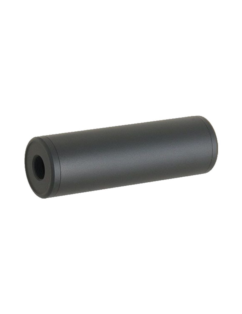 METAL SILENCER SMOOTH STYLE VERSION 130X32 BLACK [ME2021-B]